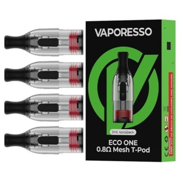Acquistare Pod Vaporesso ECO ONE PRO - MESH T-Pod 3ml - 4pz mesh Pod Vaporesso ECO ONE PRO - MESH T-Pod 3ml - 4pz mesh
